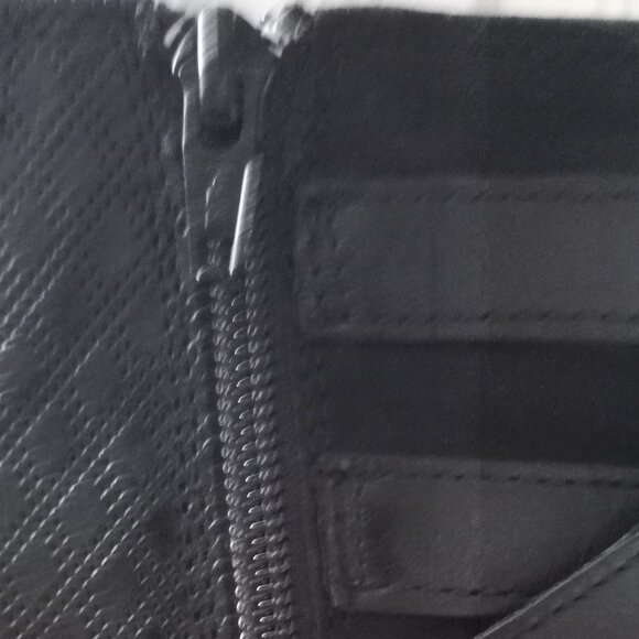 'earth' Emerald Black Leather Boot Size 8.5B NWOB - Picture 3 of 13